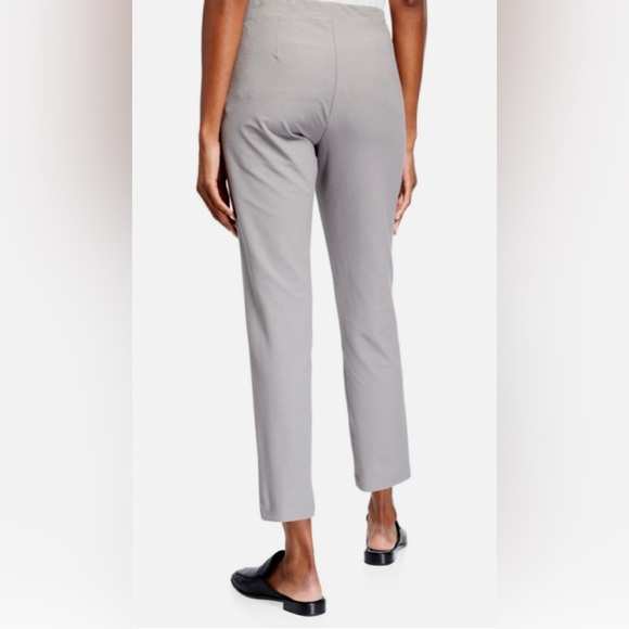 NWT Eileen Fisher Smoke Stretch Crepe Slim Ankle Pants in Size XL - Picture 4 of 4